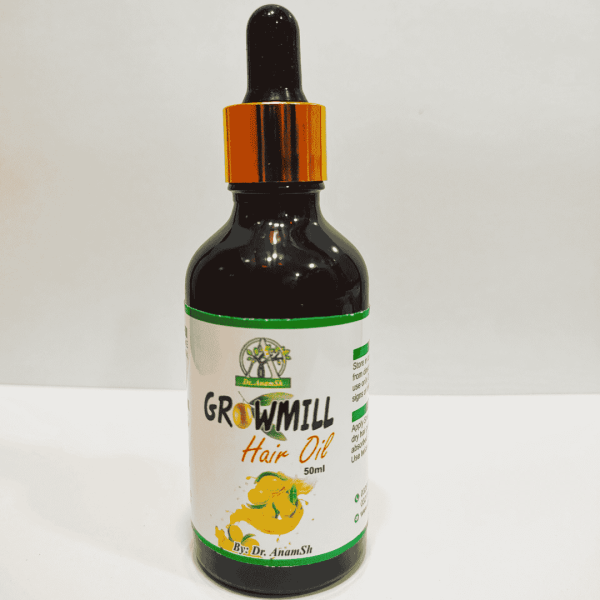 GrowMill Hair Oil Front